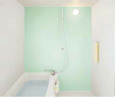 お風呂　浴室　LIXIL　BW　マンション　集合住宅　壁パネル　グリーン