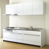 キッチン　I型　クリナップ　CENTRO　セントロ　基本プラン　B-Style　扉カラー　スコレホワイト