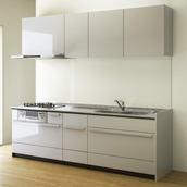 キッチン　I型　クリナップ　CENTRO　セントロ　基本プラン　B-Style　扉カラー　ファントムグレージュ