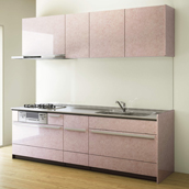 キッチン　I型　クリナップ　CENTRO　セントロ　基本プラン　B-Style　扉カラー　ビジューアメジスト