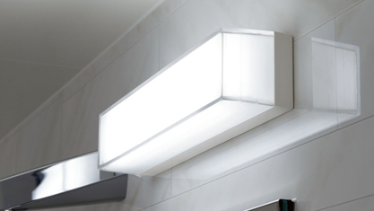 お風呂　浴室　LIXIL リノビオV　Fタイプ　マンション　集合住宅　照明　スリムレクタ照明
