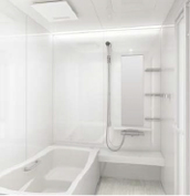 浴室　お風呂　バスルーム　ユニットバス　戸建て　タカラスタンダード　レラージュライト　壁パネル　VW　パールホワイト